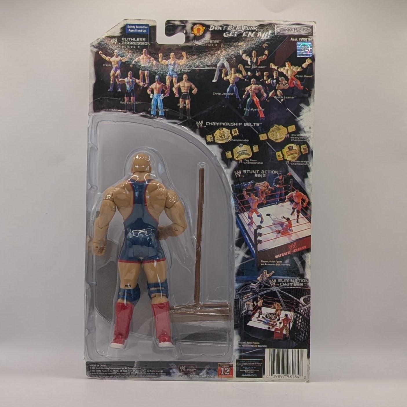 2004 WWE Jakks Pacific Ruthless Aggression Series 6 Kurt Angle