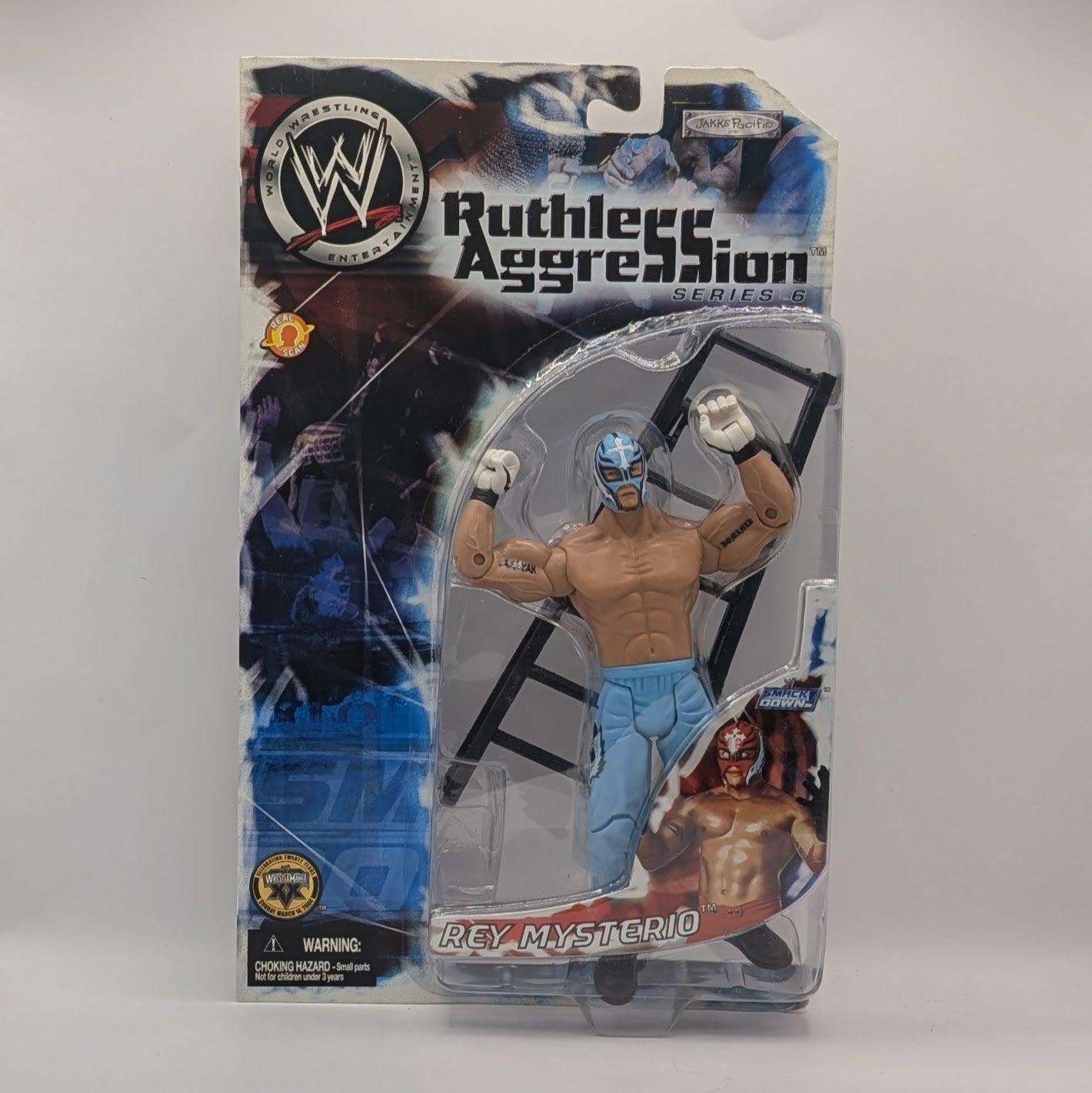 2004 WWE Jakks Pacific Ruthless Aggression Series 6 Rey Mysterio