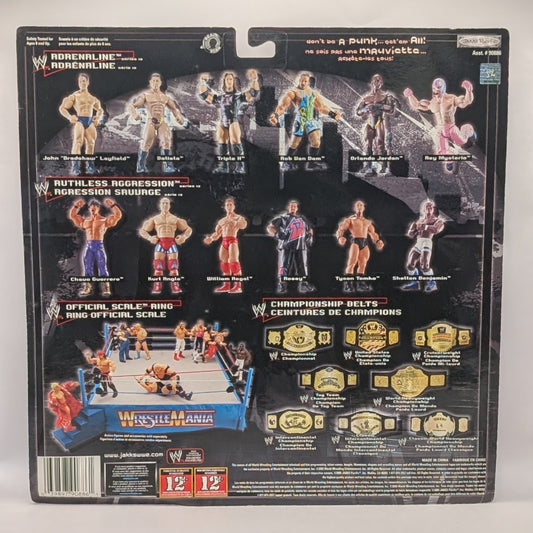 2005 WWE Jakks Pacific Ruthless Aggression WrestleMania 21 Signature Gear Series 2 Edge