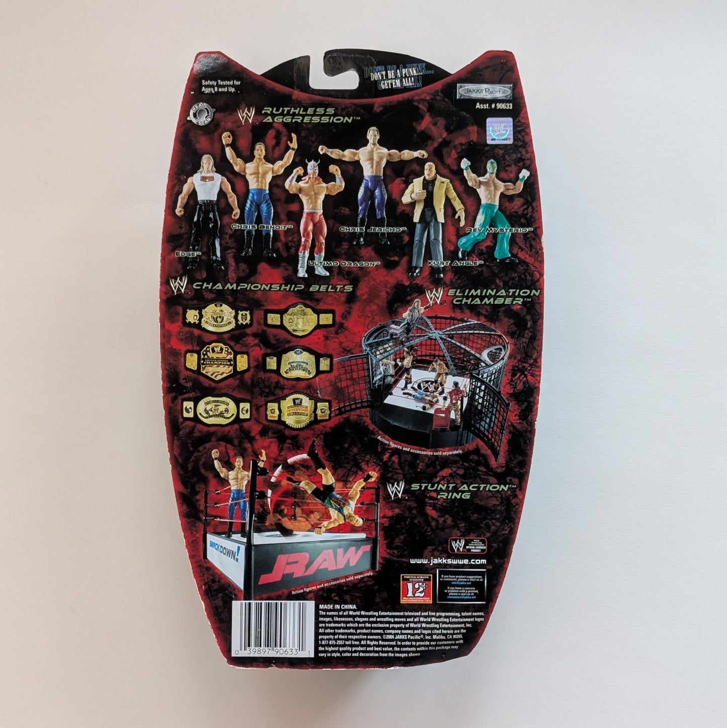 2004 WWE Jakks Pacific Ruthless Aggression Series 10 Rey Mysterio