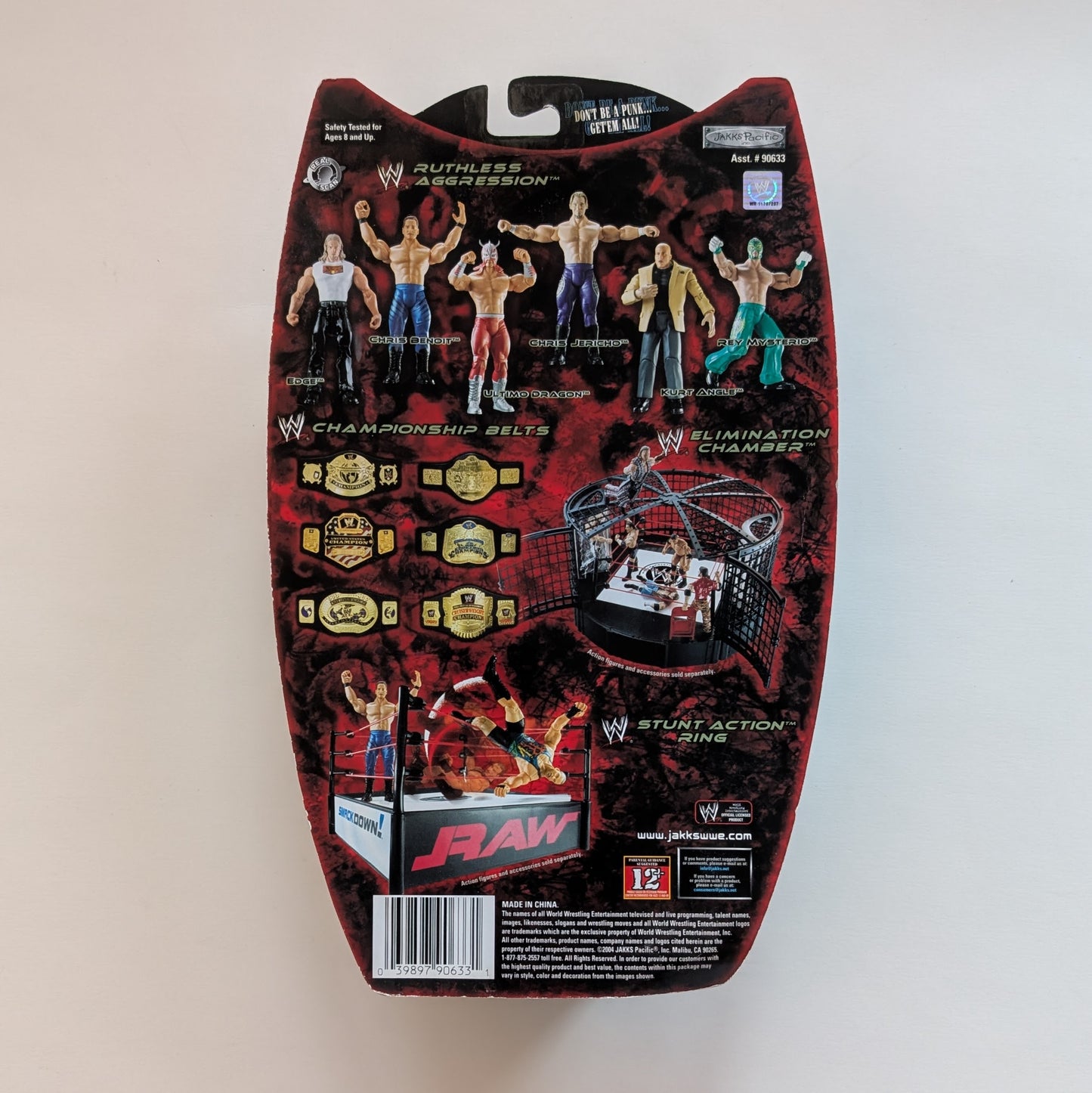 2004 WWE Jakks Pacific Ruthless Aggression Series 10 Ultimo Dragon