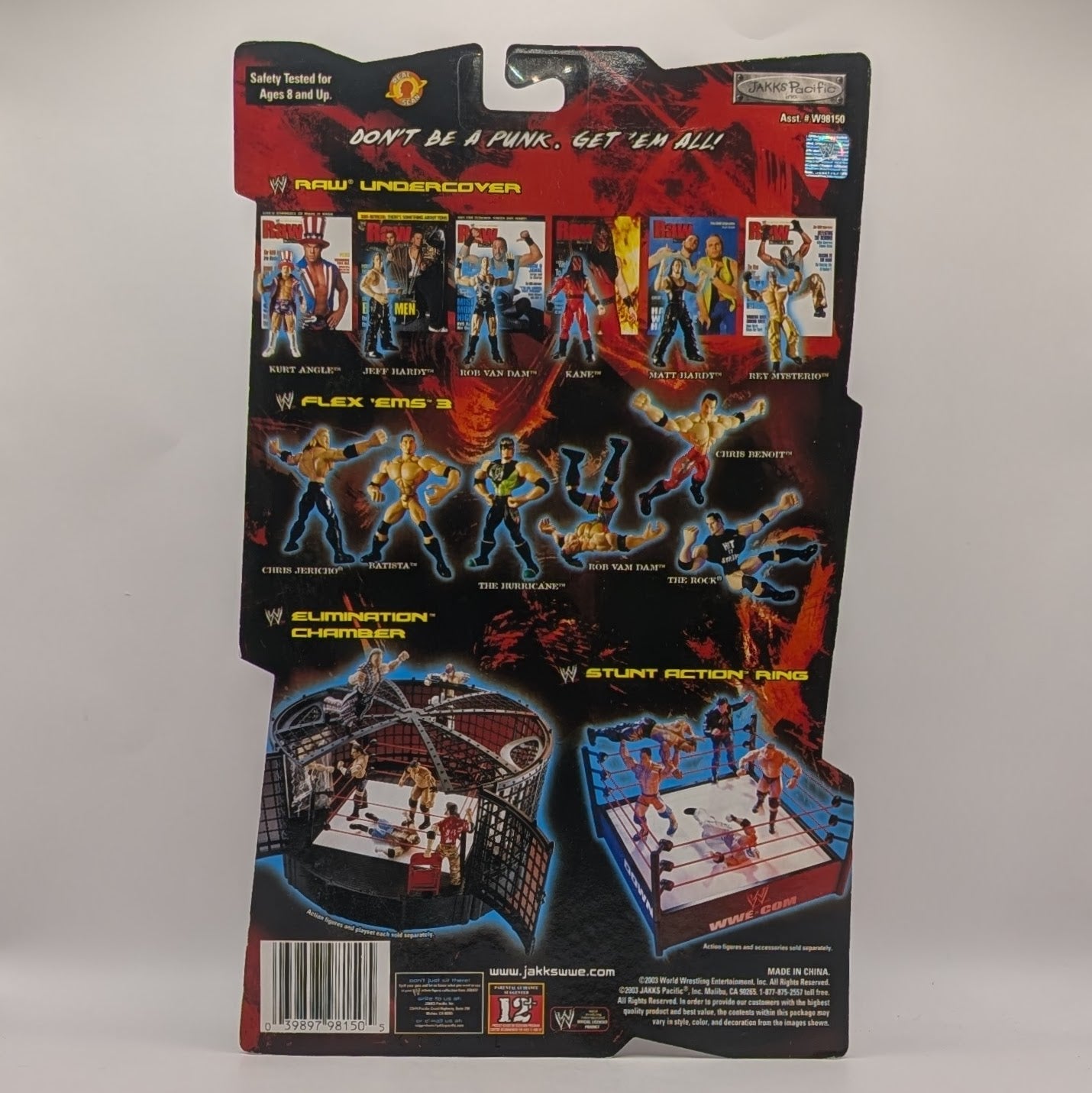 2003 WWE Jakks Pacific Ruthless Aggression Series 4 Goldberg