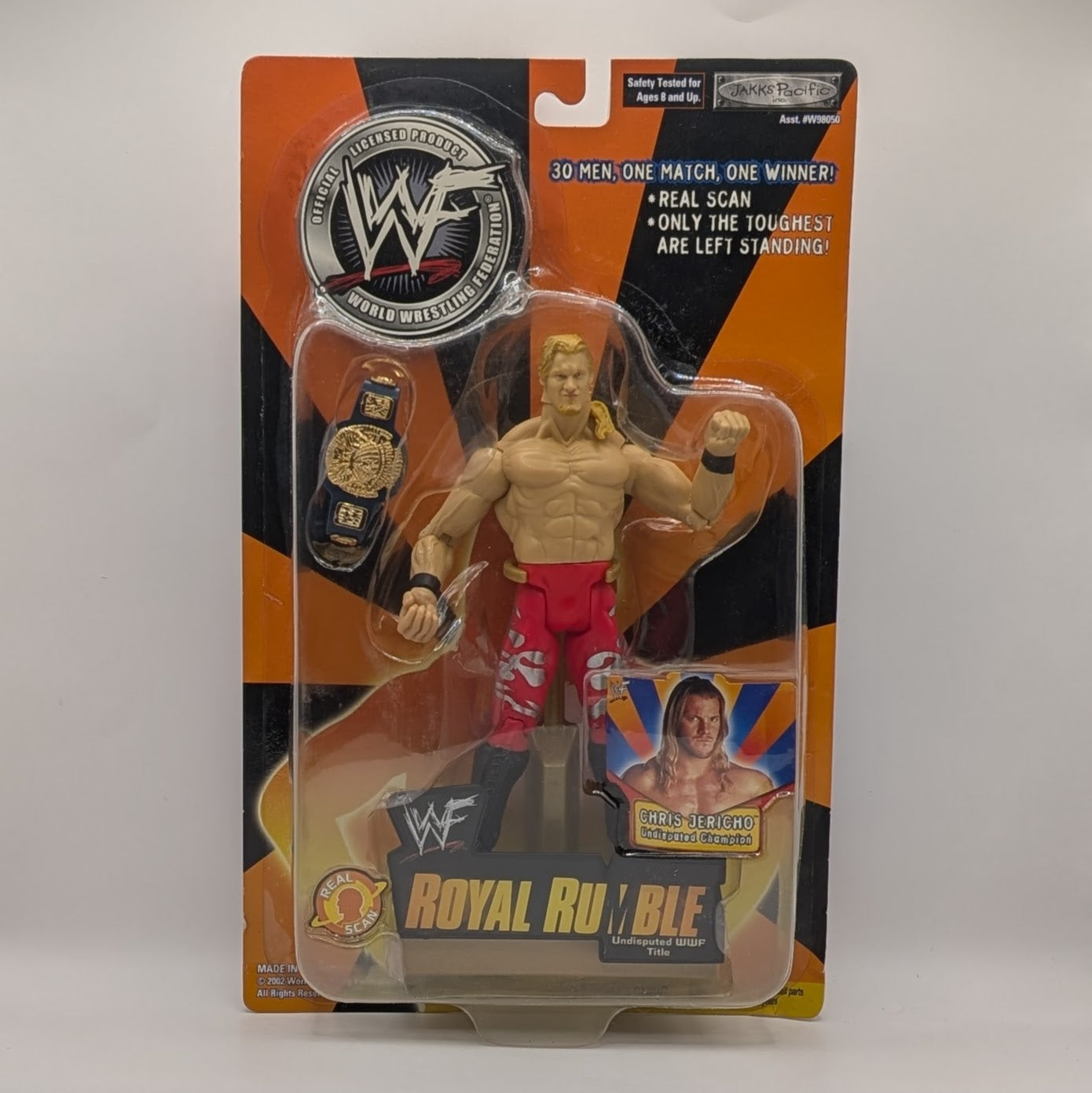 2002 WWF Jakks Pacific Titantron Live Royal Rumble Chris Jericho