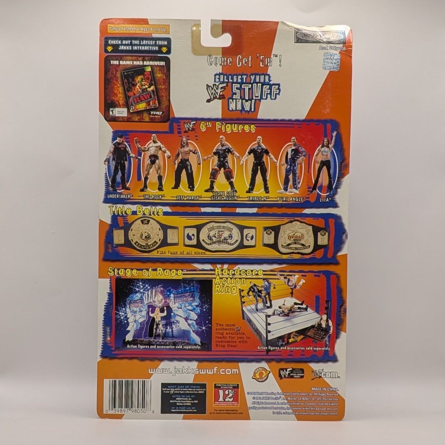 2002 WWF Jakks Pacific Titantron Live Royal Rumble William Regal