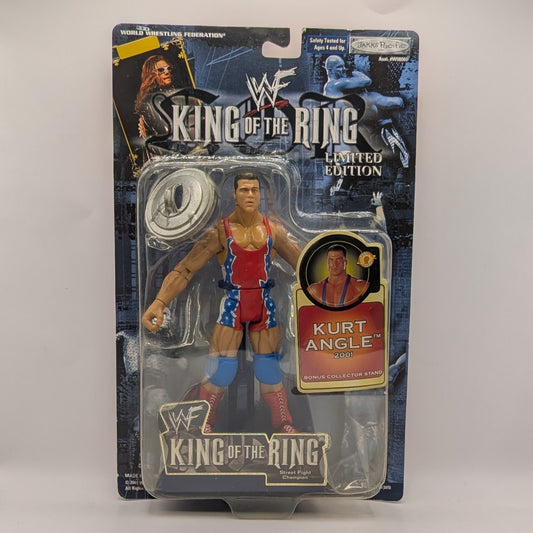 2002 WWF Jakks Pacific Titantron Live King of the Ring Series 1 Kurt Angle