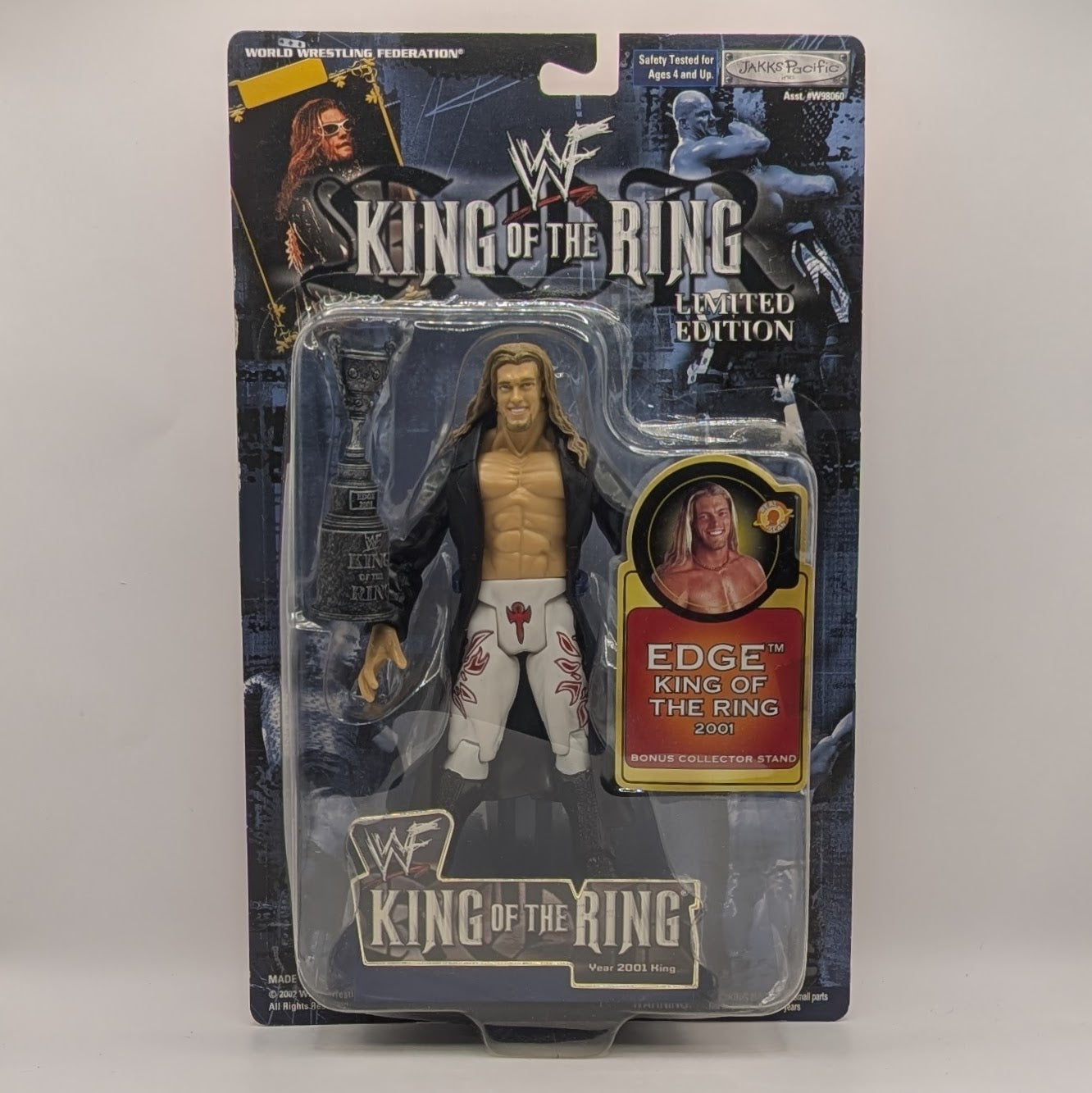 2002 WWF Jakks Pacific Titantron Live King of the Ring Series 1 Edge
