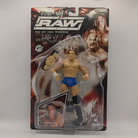 2003 WWE Jakks Pacific Ruthless Aggression Pay Per View Series 1 "Pay Per View Winners" Triple H