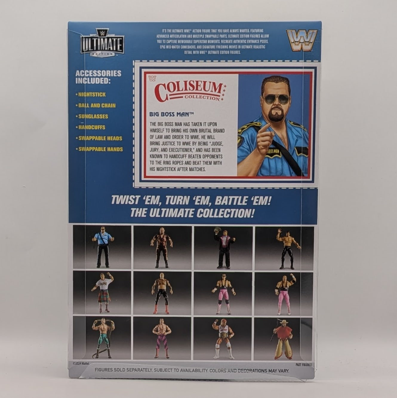 2025 WWE Mattel Ultimate Edition Coliseum Collection Series 6 Big Boss Man
