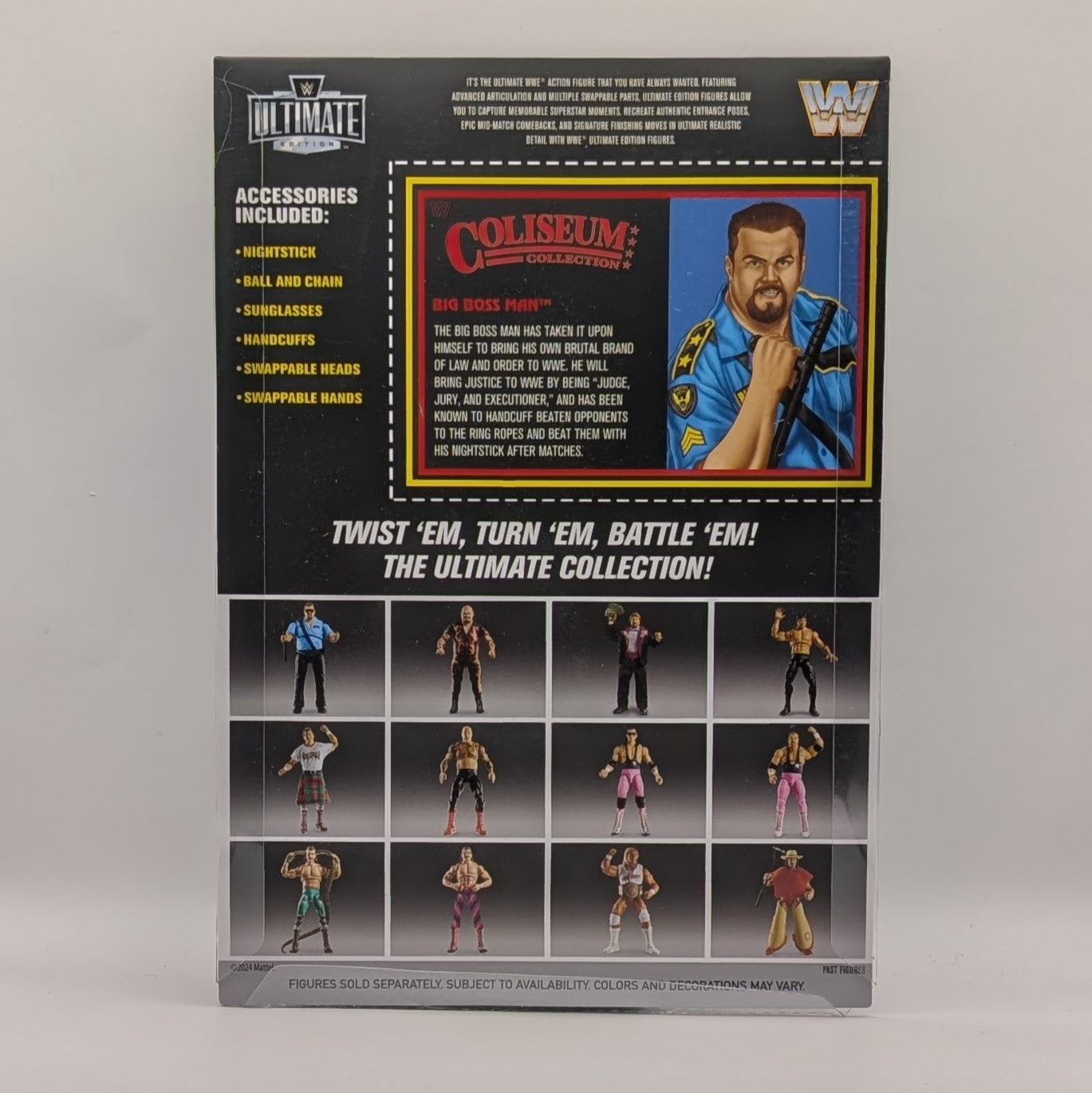 2025 WWE Mattel Ultimate Edition Coliseum Collection Series 6 Big Boss Man [Chase]