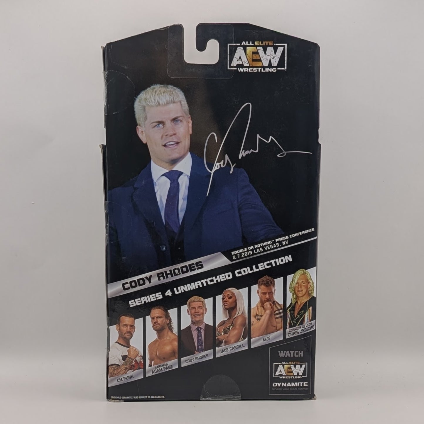 2022 AEW Jazwares Unmatched Collection Series 4 #27 Cody Rhodes