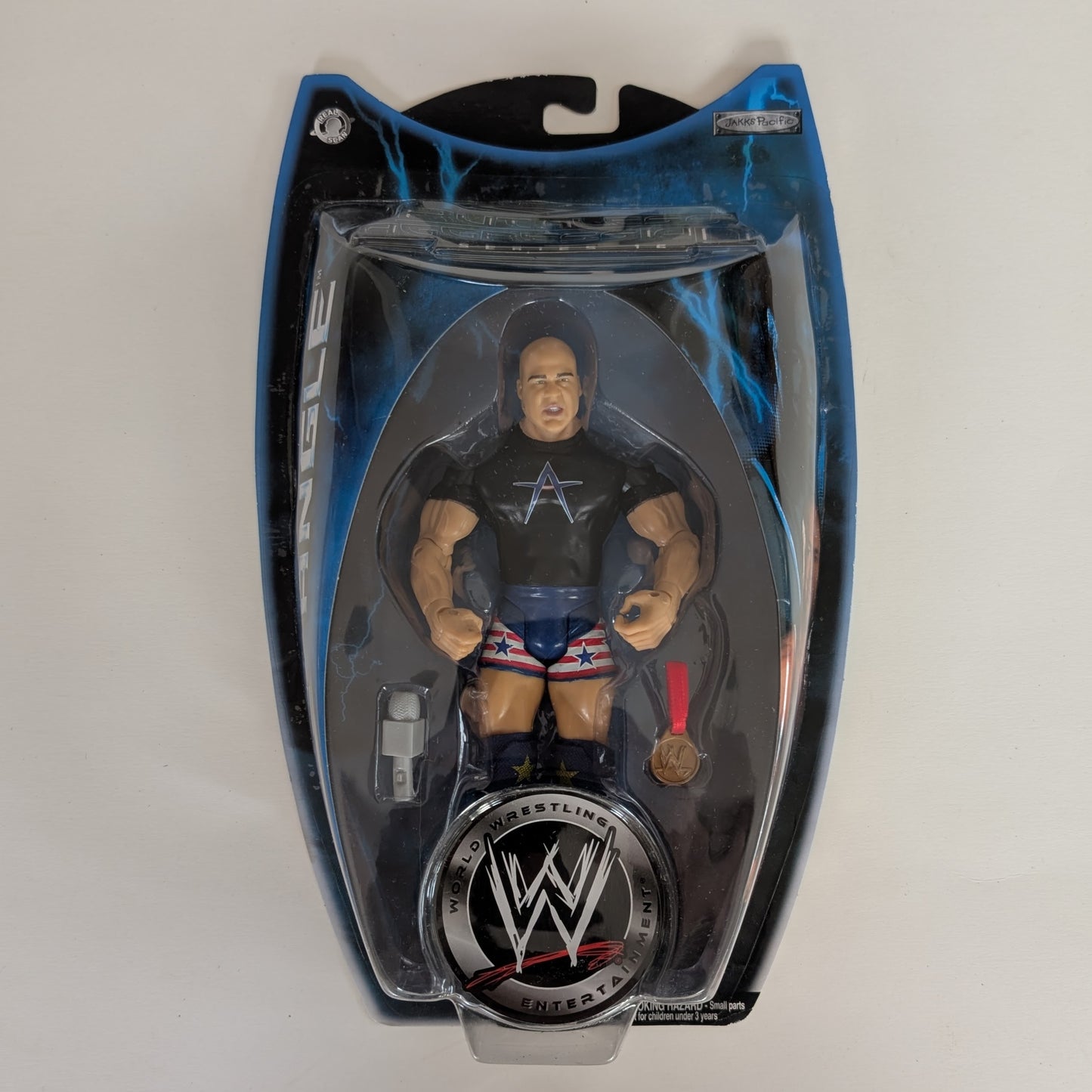 2005 WWE Jakks Pacific Ruthless Aggression Series 16 Kurt Angle
