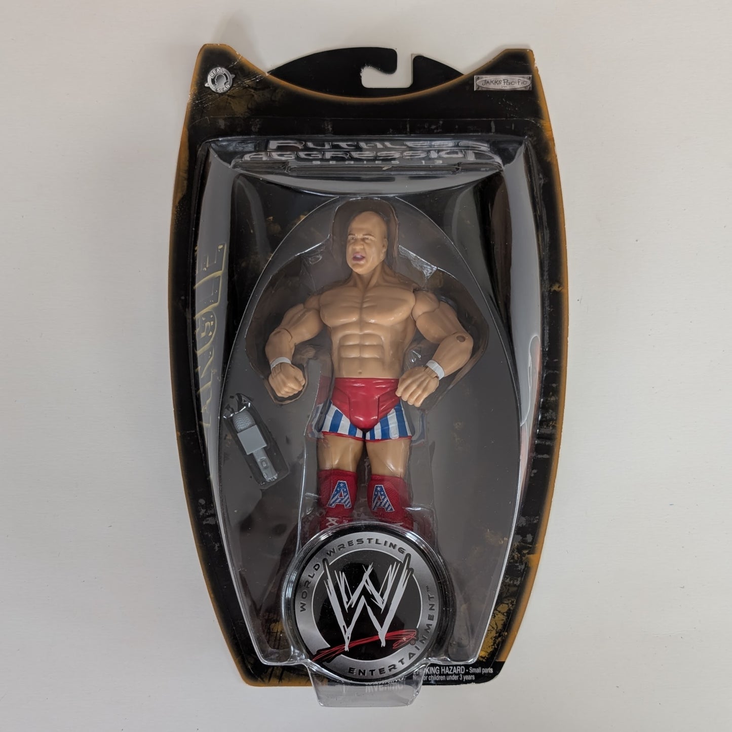 2004 WWE Jakks Pacific Ruthless Aggression Series 13 Kurt Angle