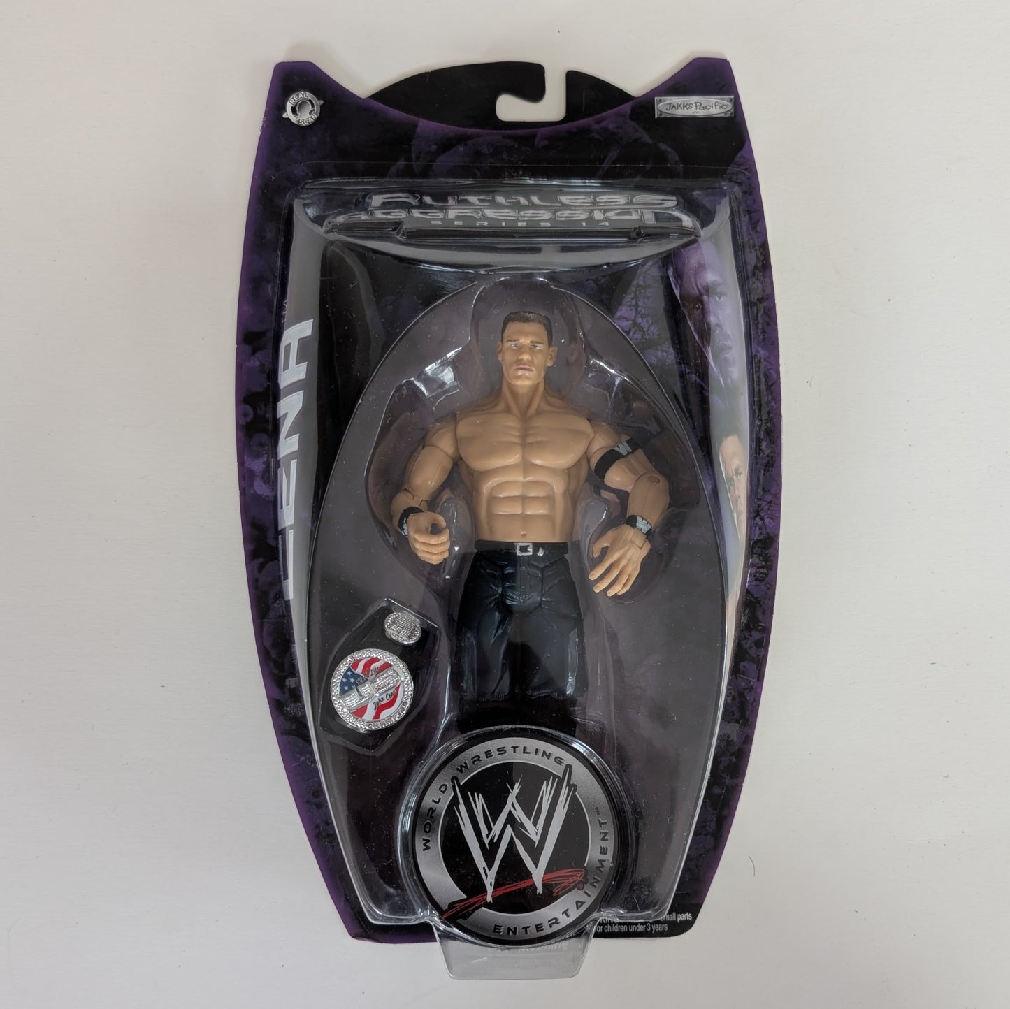2005 WWE Jakks Pacific Ruthless Aggression Series 14 John Cena