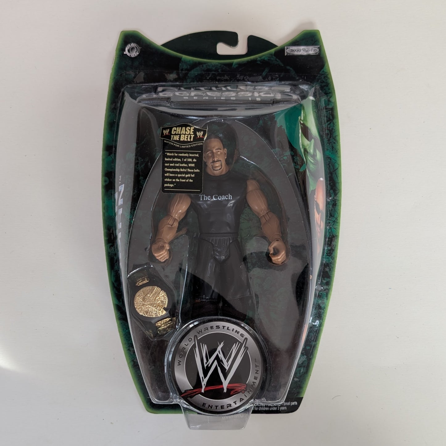 2005 WWE Jakks Pacific Ruthless Aggression Series 15 Jonathan Coachman