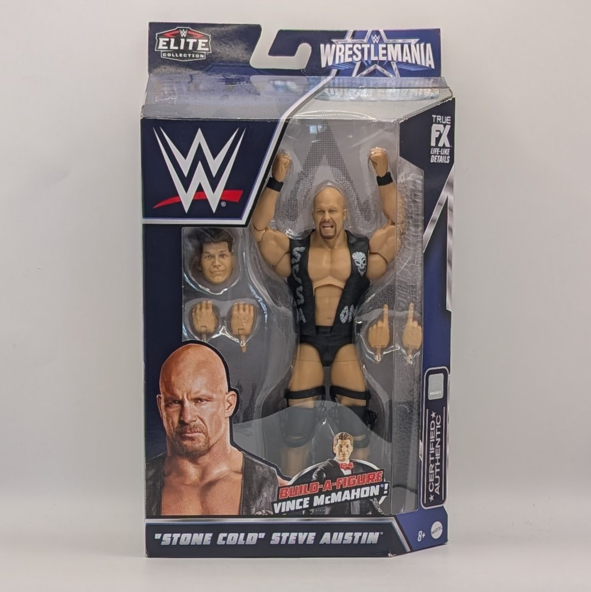 2022 WWE Mattel Elite Collection WrestleMania 38 "Stone Cold" Steve Austin