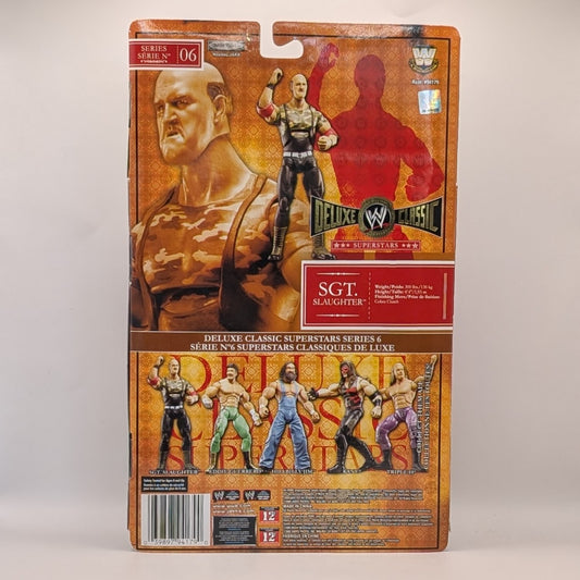 2008 WWE Jakks Pacific Deluxe Classic Superstars Series 6 Sgt. Slaughter