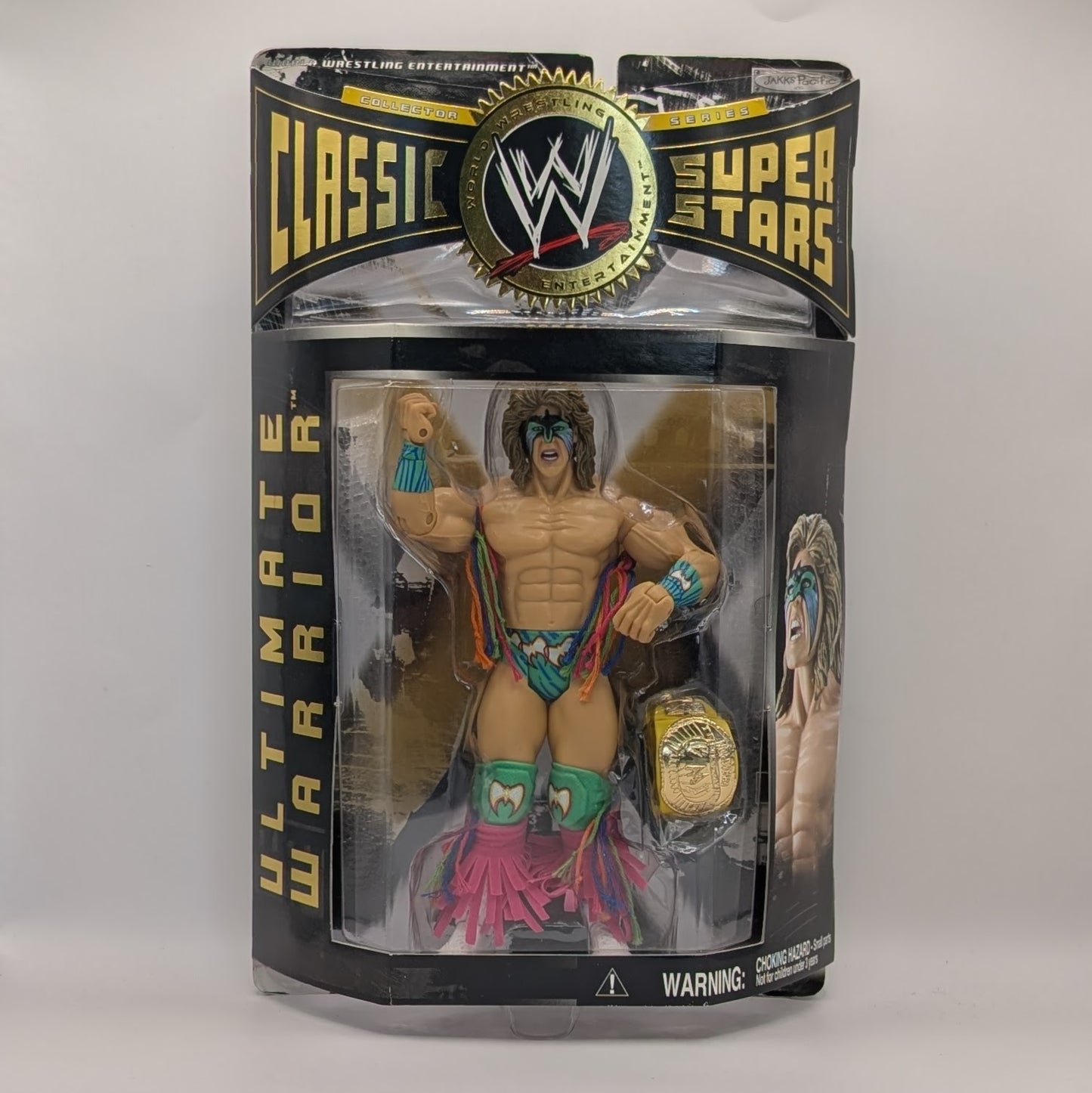 2004 WWE Jakks Pacific Classic Superstars Series 3 Ultimate Warrior
