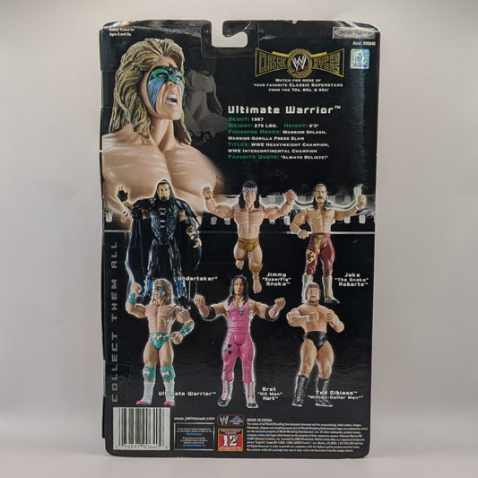 2004 WWE Jakks Pacific Classic Superstars Series 3 Ultimate Warrior