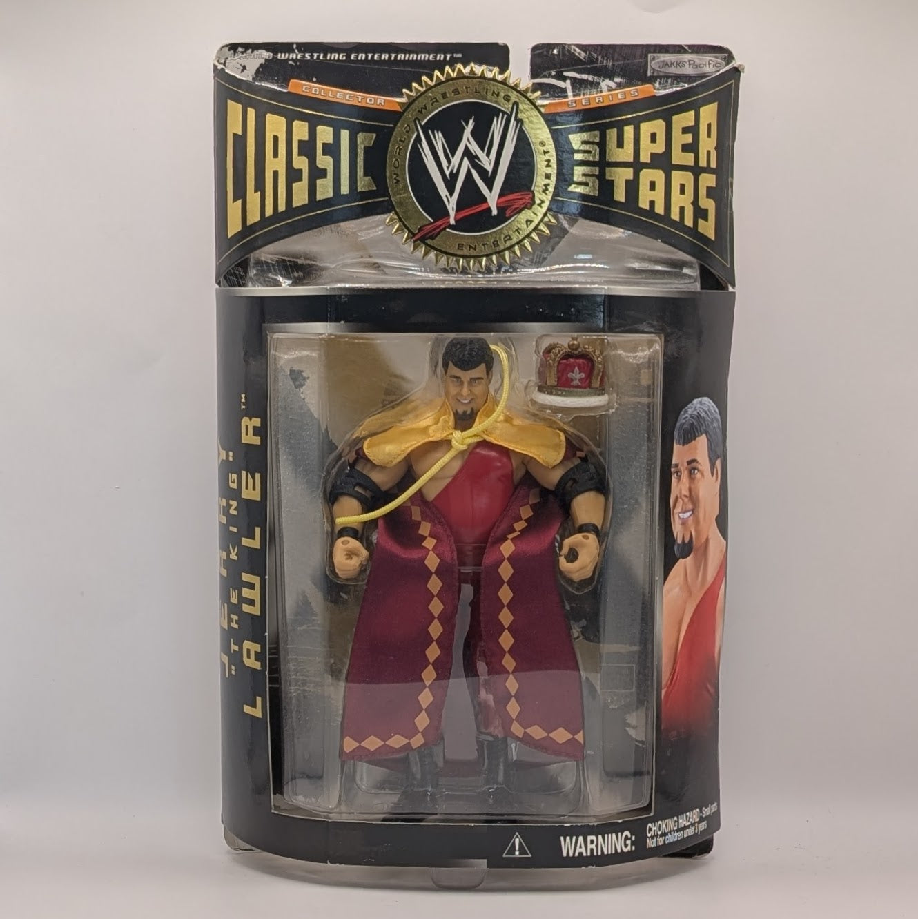 2005 WWE Jakks Pacific Classic Superstars Series 8 Jerry "The King" Lawler