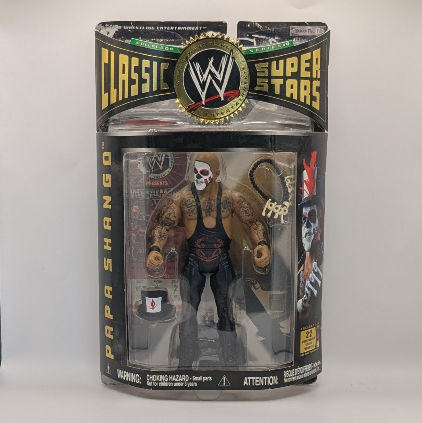 2006 WWE Jakks Pacific Classic Superstars Series 9 Papa Shango