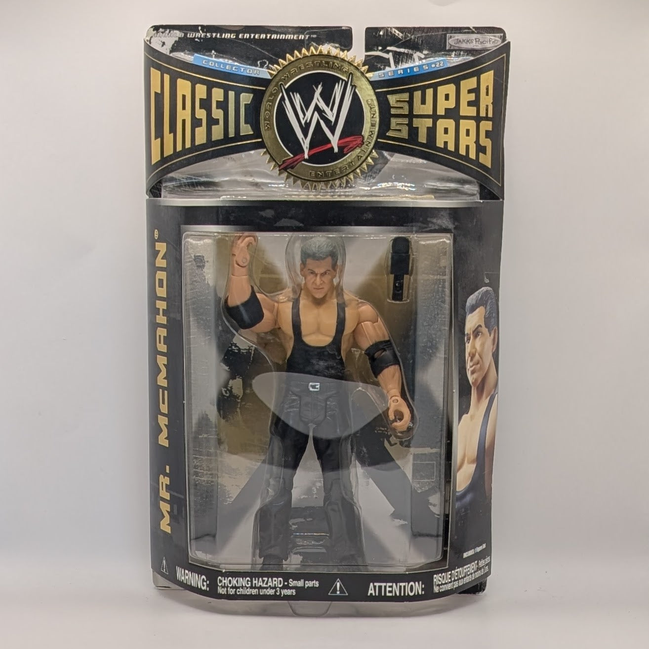 2008 WWE Jakks Pacific Classic Superstars Series 22 Mr. McMahon
