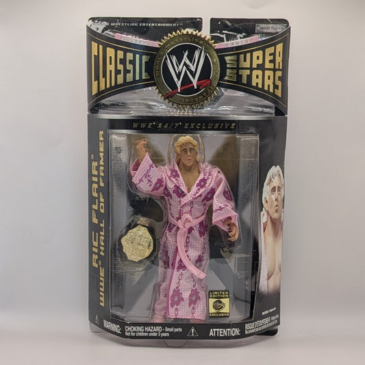 2008 WWE Jakks Pacific Classic Superstars WWE 24/7 Exclusive "WWE Hall of Famer" Ric Flair