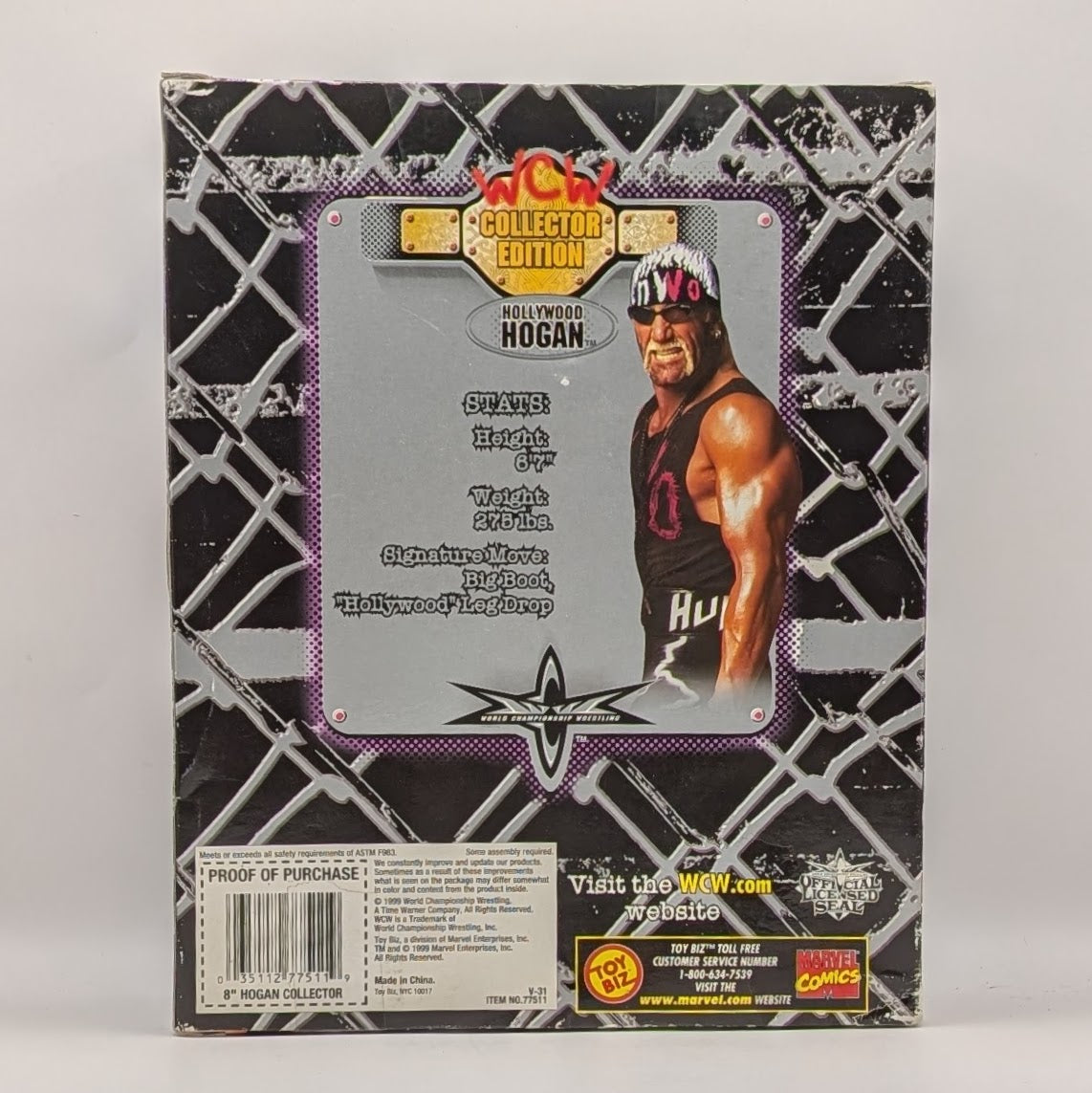 1999 WCW Toy Biz Collector Edition Target Exclusive Hollywood Hogan