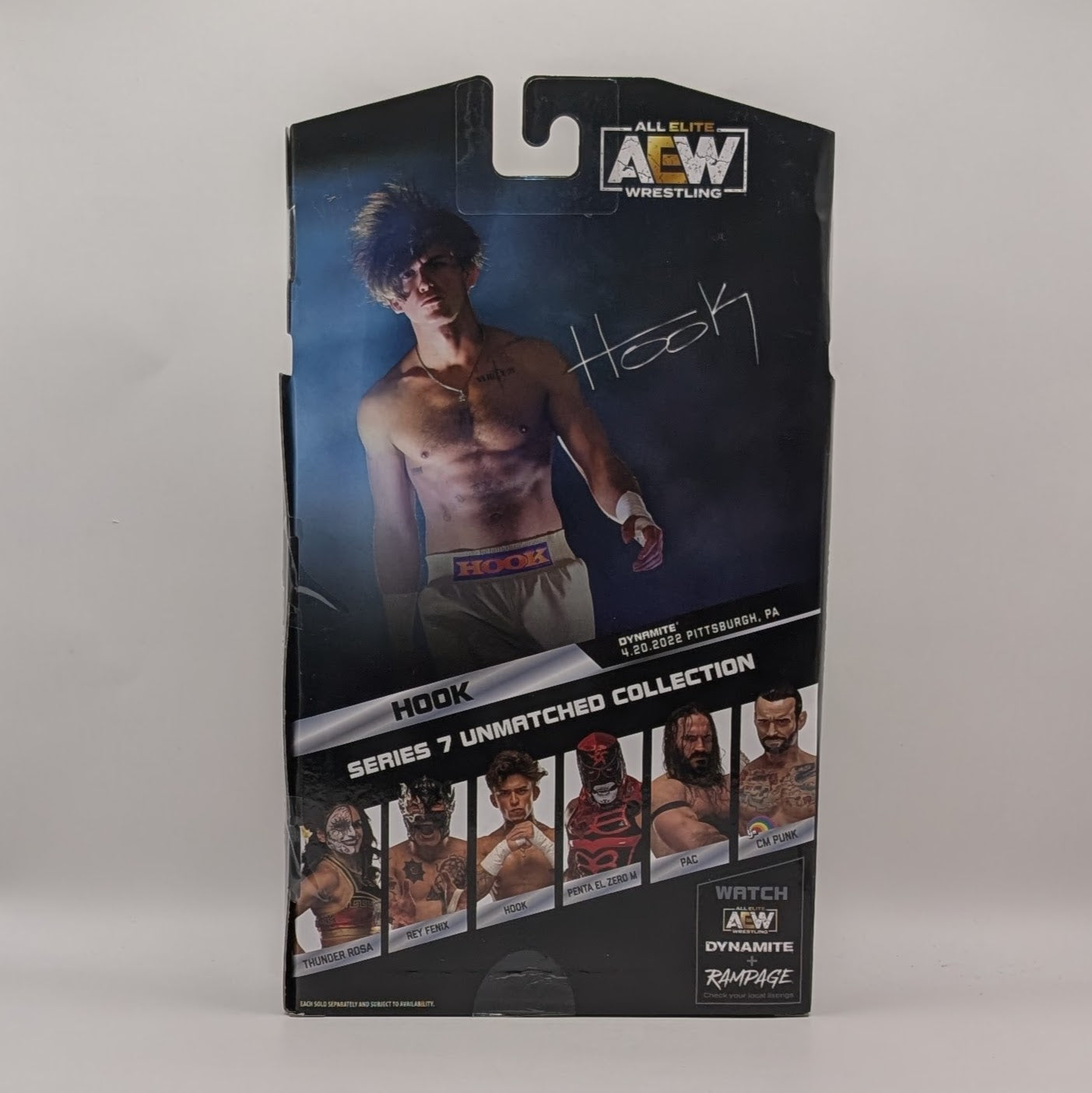 2023 AEW Jazwares Unmatched Collection Series 7 #57 Hook [Chase Edition]