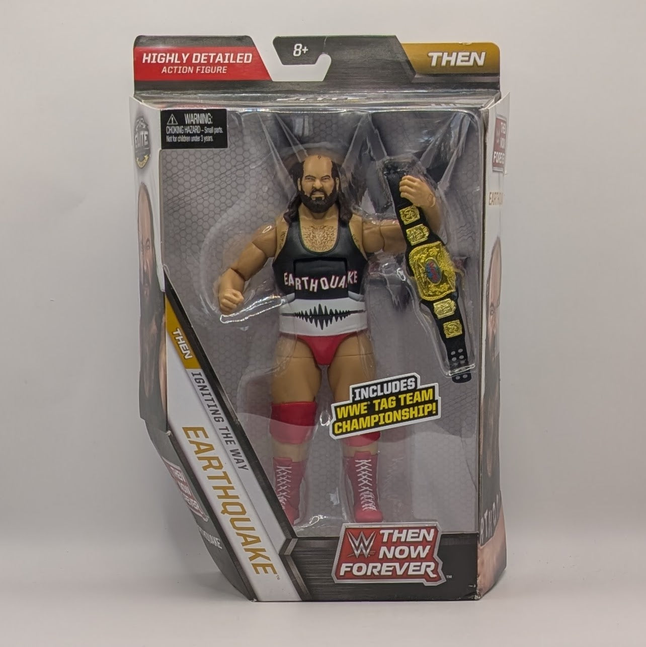 2017 WWE Mattel Elite Collection Then, Now, Forever Series 2 Earthquake [Exclusive]