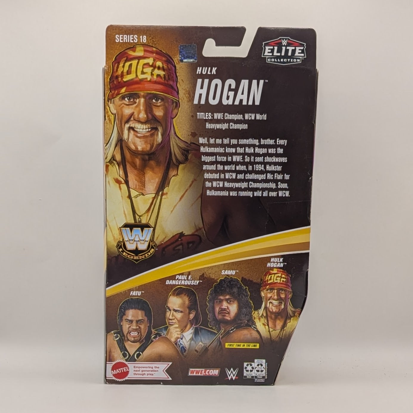 2023 WWE Mattel Elite Collection Legends Series 18 Hulk Hogan