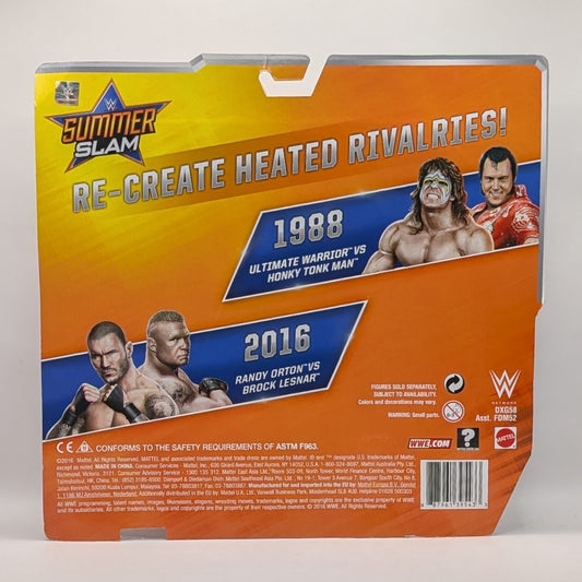 2017 WWE Mattel Basic SummerSlam Multipack: Ultimate Warrior vs. Honky Tonk Man