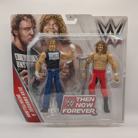 2015 WWE Mattel Basic Then, Now, Forever Multipack: Dean Ambrose & Brian Pillman [Exclusive]