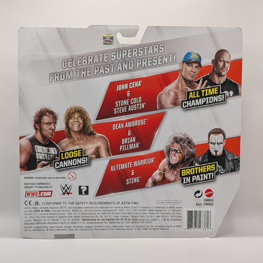 2015 WWE Mattel Basic Then, Now, Forever Multipack: Dean Ambrose & Brian Pillman [Exclusive]