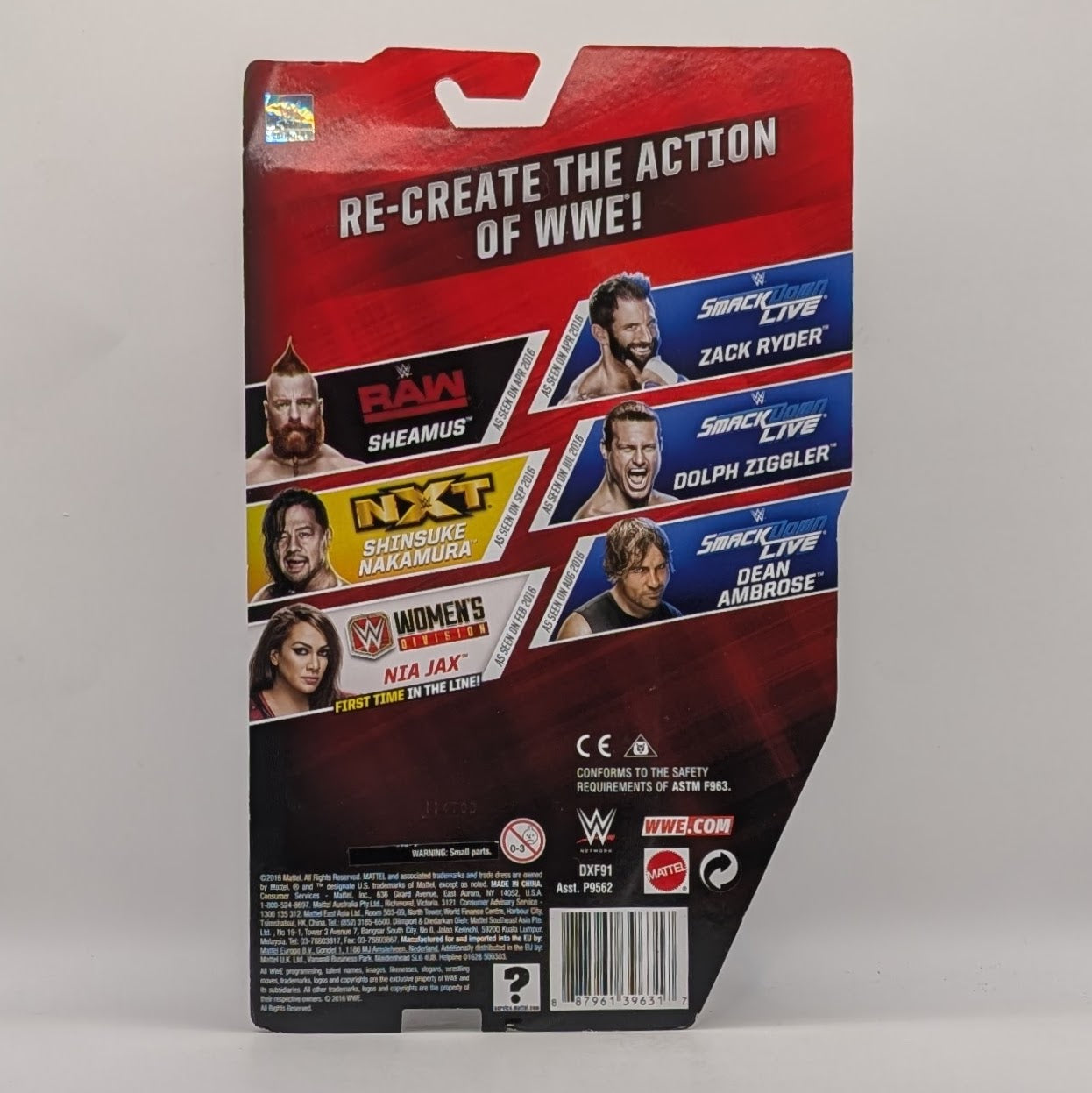 2017 WWE Mattel Basic Series 72 Dean Ambrose [Chase]