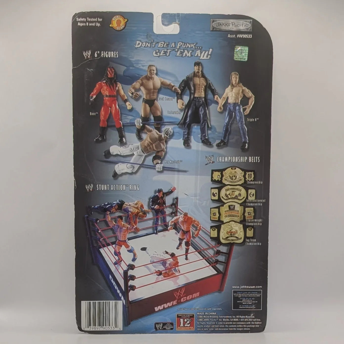 2003 WWE Jakks Pacific Backlash Series 2 Stone Cold Steve Austin