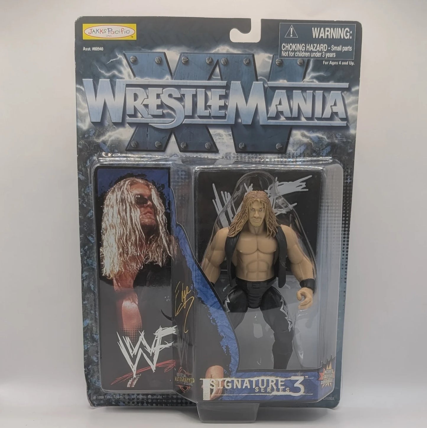 1999 WWF Jakks Pacific Signature Series 3 Edge