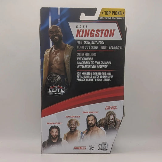 2021 WWE Mattel Elite Collection Top Picks Kofi Kingston