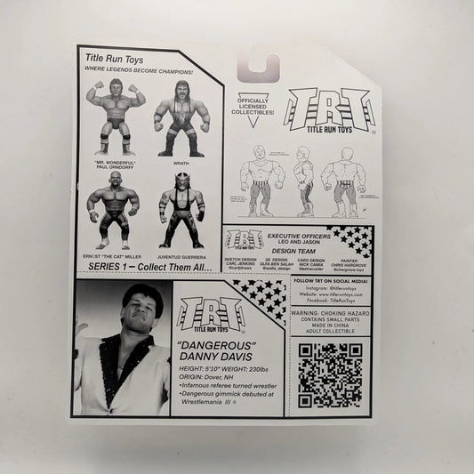 2025 Title Run Toys Series 1 "Dangerous" Danny Davis