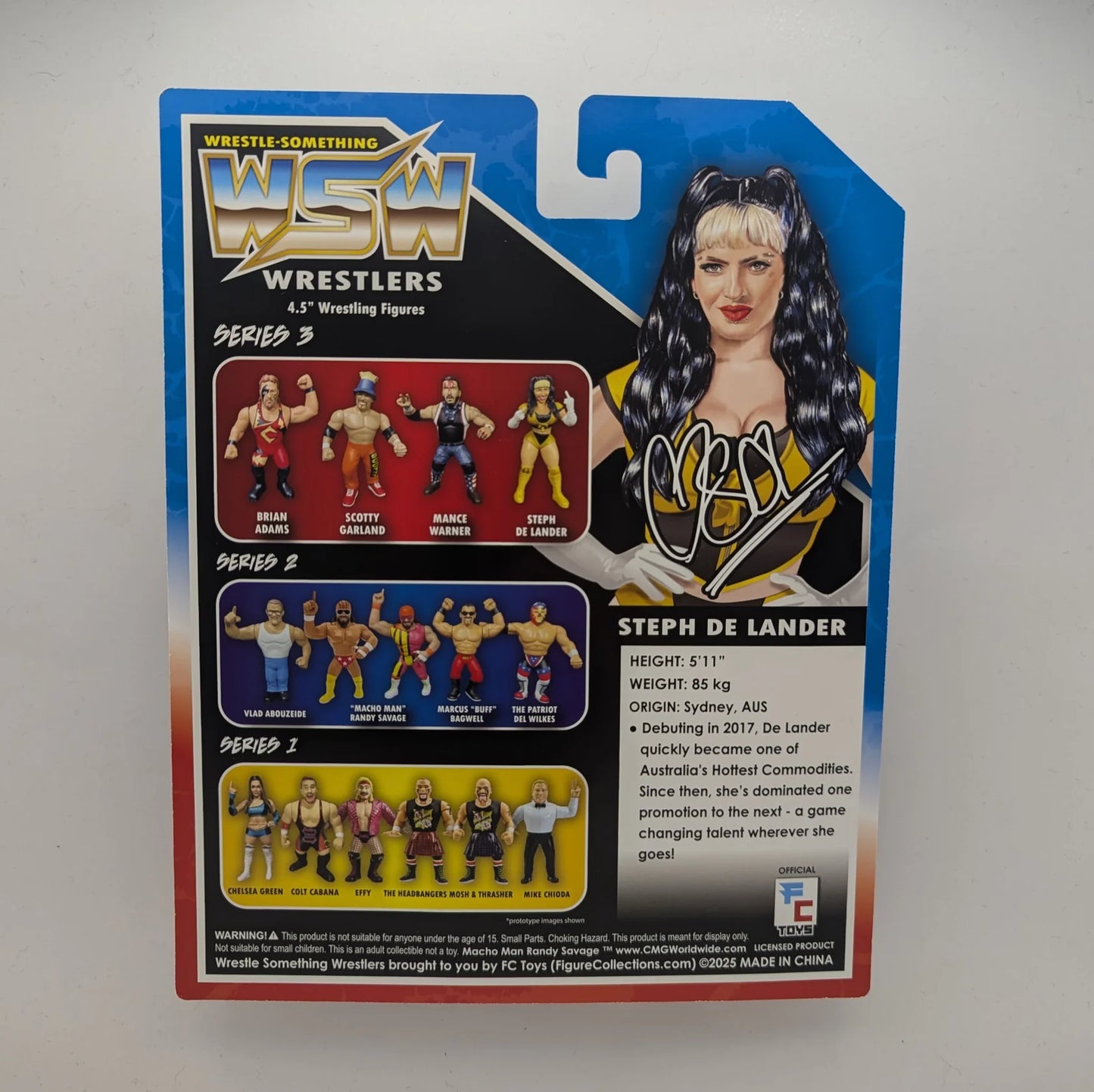 2025 FC Toys Wrestle-Something Wrestlers Series 3 Steph De Lander [Variant]