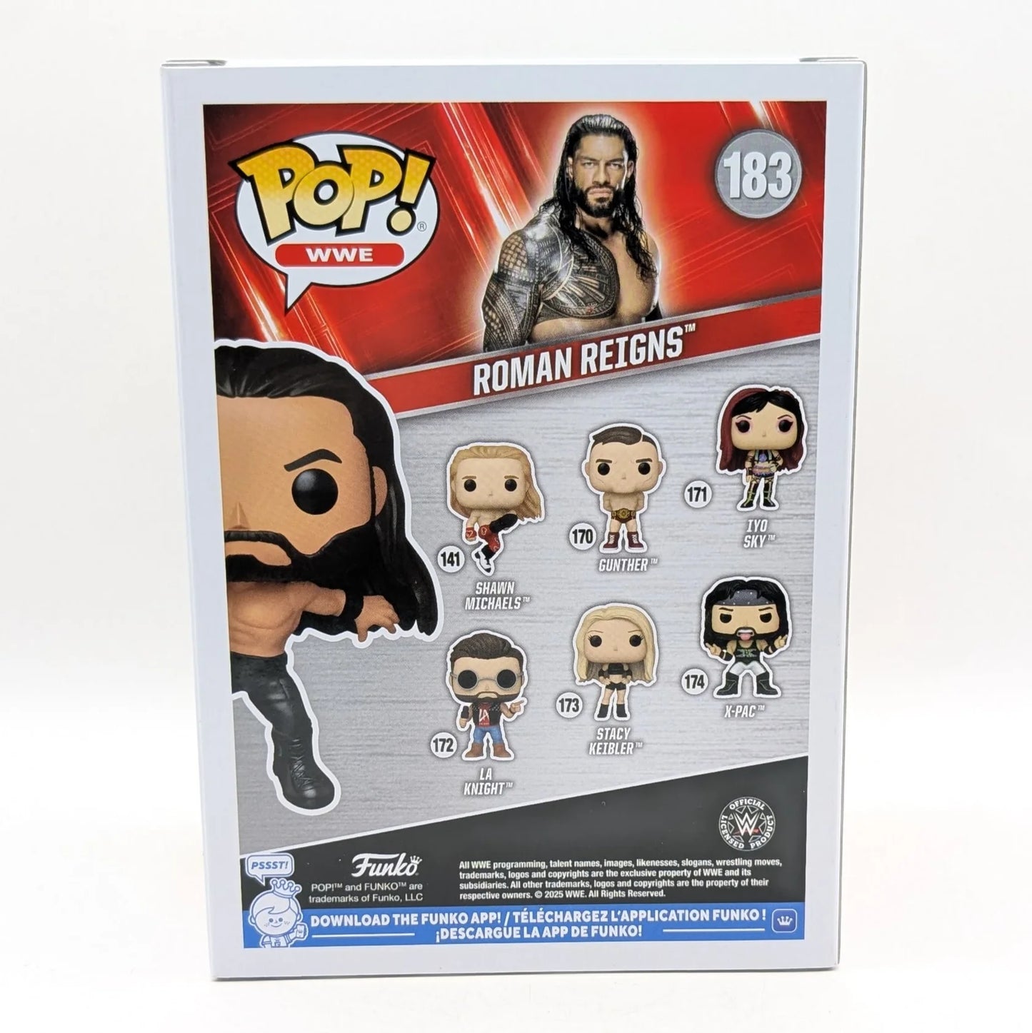 2025 WWE Funko POP! Vinyls 183 Roman Reigns