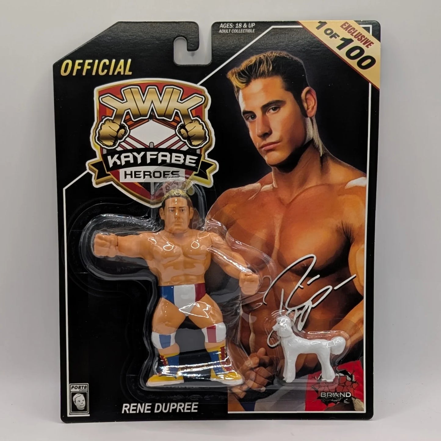 2025 KWK Kayfabe Heroes Series 2 Rene Dupree [Exclusive]