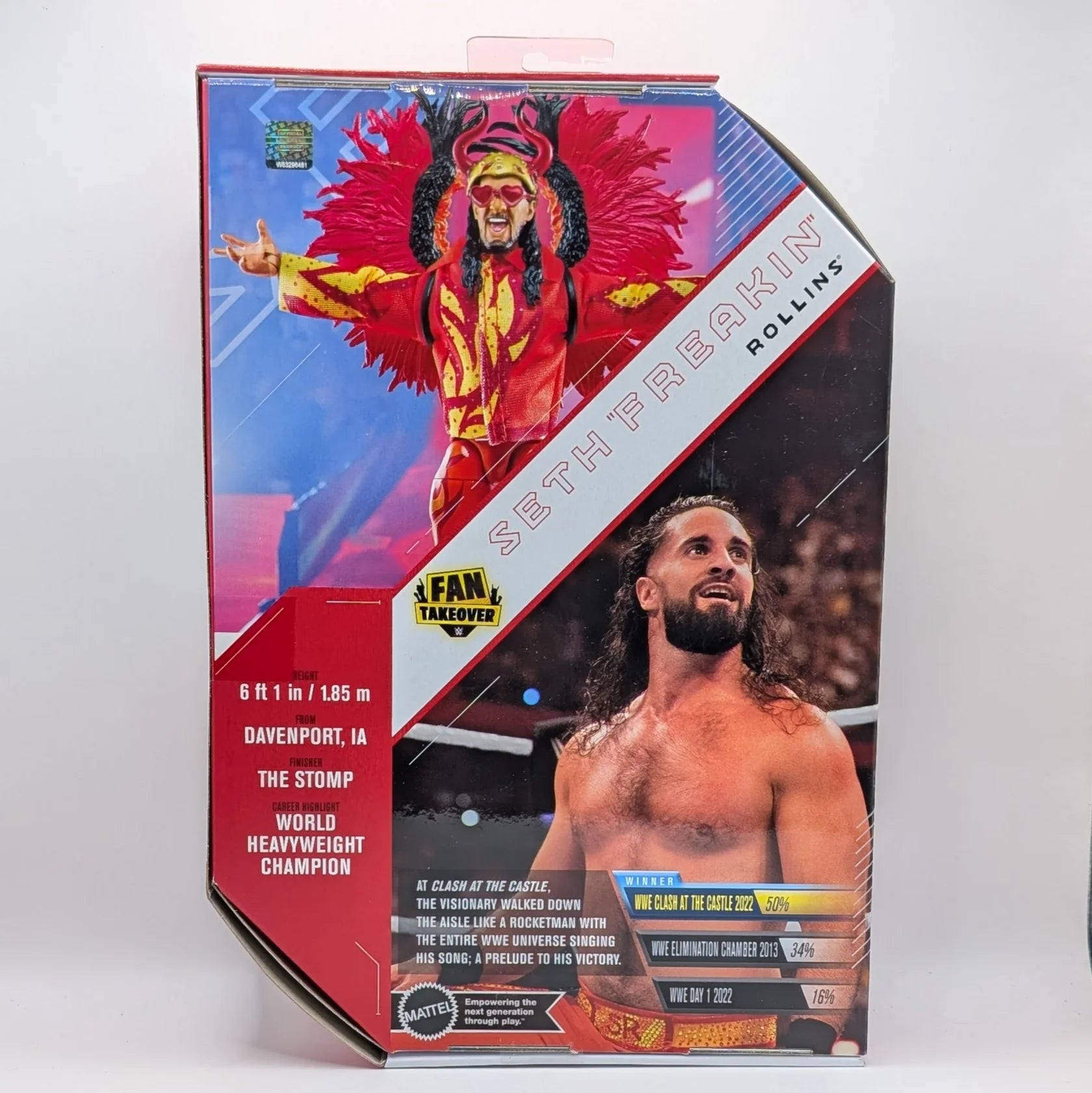 2024 WWE Mattel Ultimate Edition Fan Takeover Seth 
