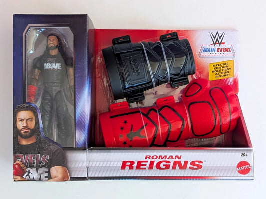 2025 WWE Mattel Main Event Series Special Edition Role Play Action Figure Roman Reigns