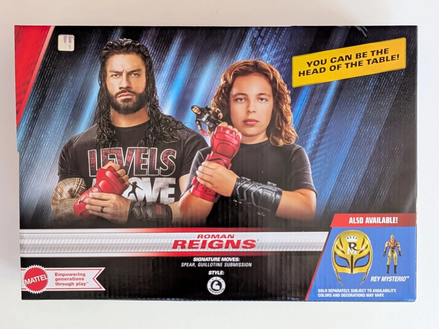 2025 WWE Mattel Main Event Series Special Edition Role Play Action Figure Roman Reigns