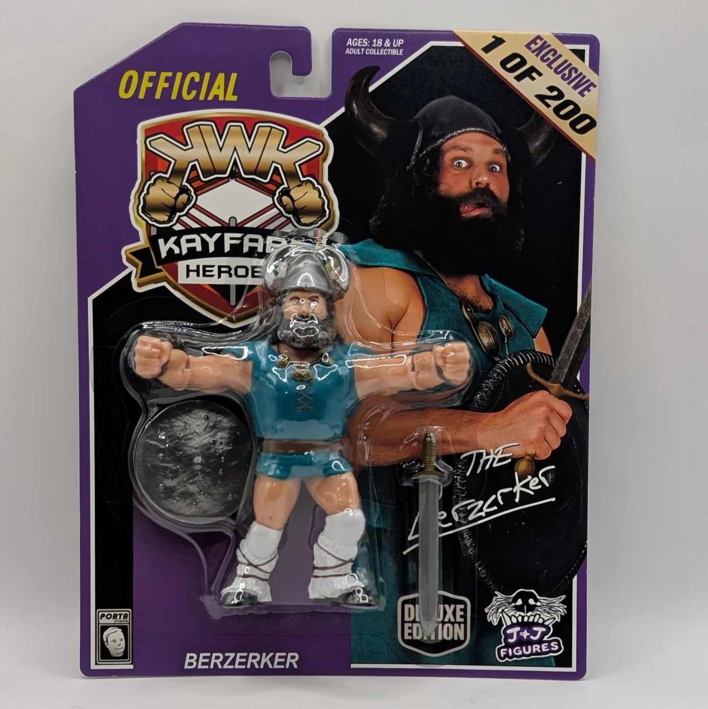 2025 KWK Kayfabe Heroes The Berzerker [Exclusive]