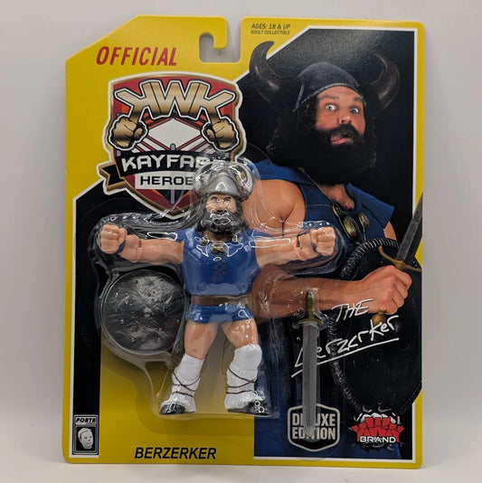 2025 KWK Kayfabe Heroes Deluxe Edition The Berzerker [With Blue Vest]