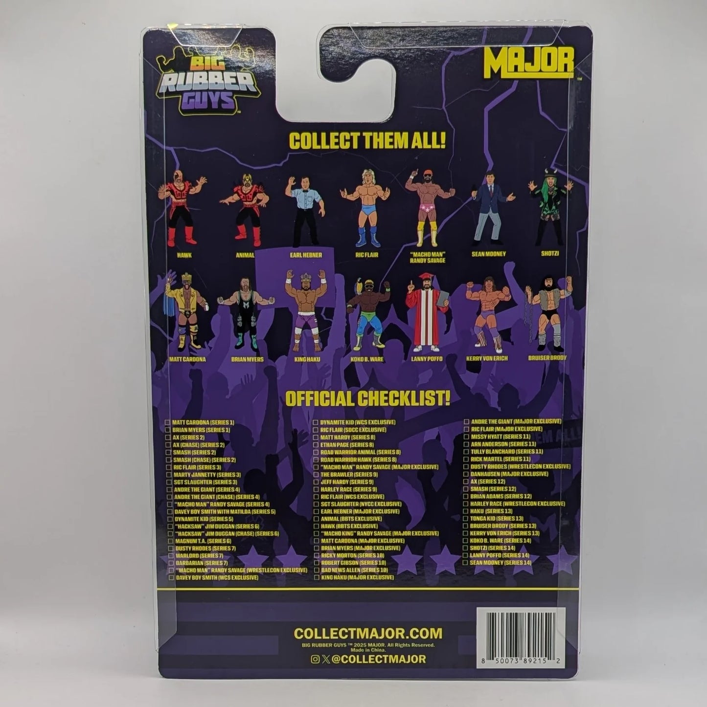 2025 MAJOR Big Rubber Guys Earl Hebner [Exclusive]