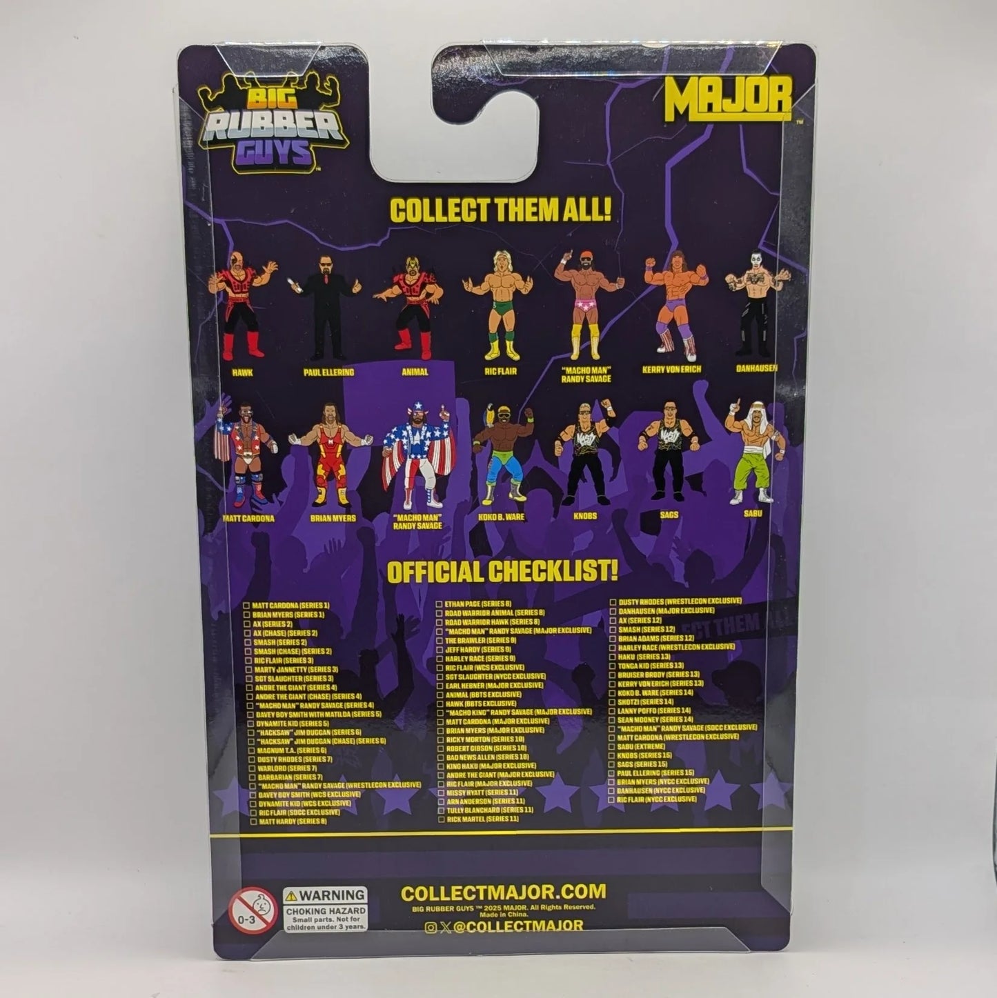 2025 MAJOR Big Rubber Guys NYCC Exclusive Brian Myers