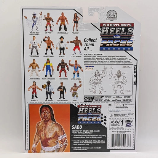 2025 Zombie Sailor's Toys Wrestling's Heels & Faces Sabu [Exclusive]
