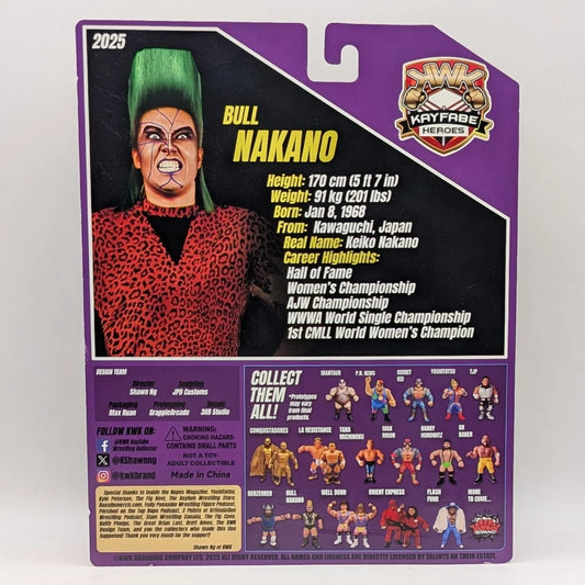 2025 KWK Kayfabe Heroes Bull Nakano [Exclusive]